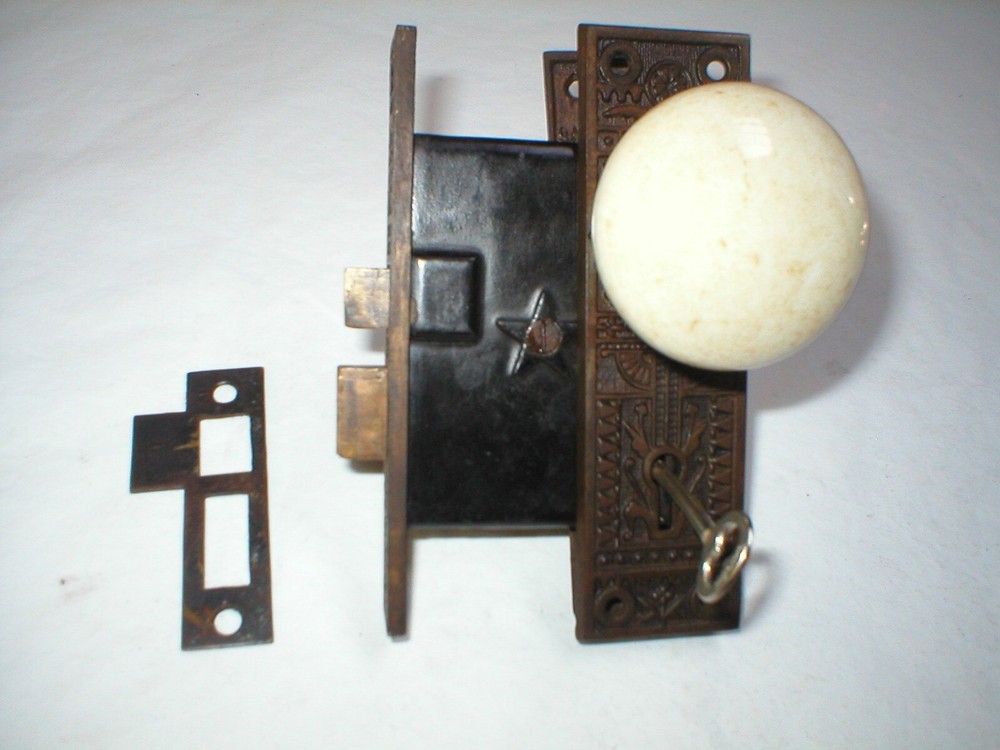Antique Victorian Era Door Hardware
