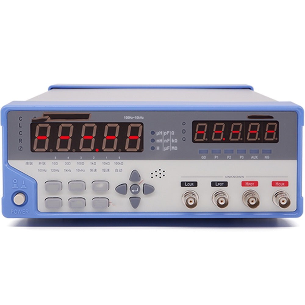 Benchtop LCR Digital Bridge Meter Tester with Frequency Range 100Hz~10kHz