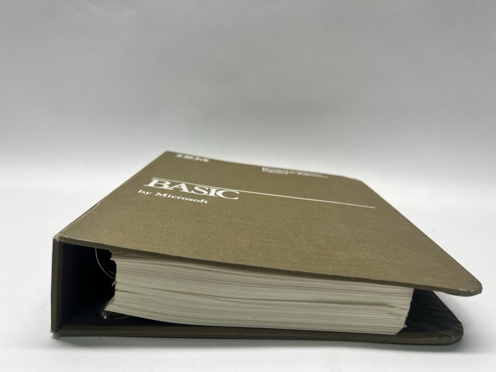 1982 IBM Personal Computer Hardware Reference Library Basic By Microsoft 6025010