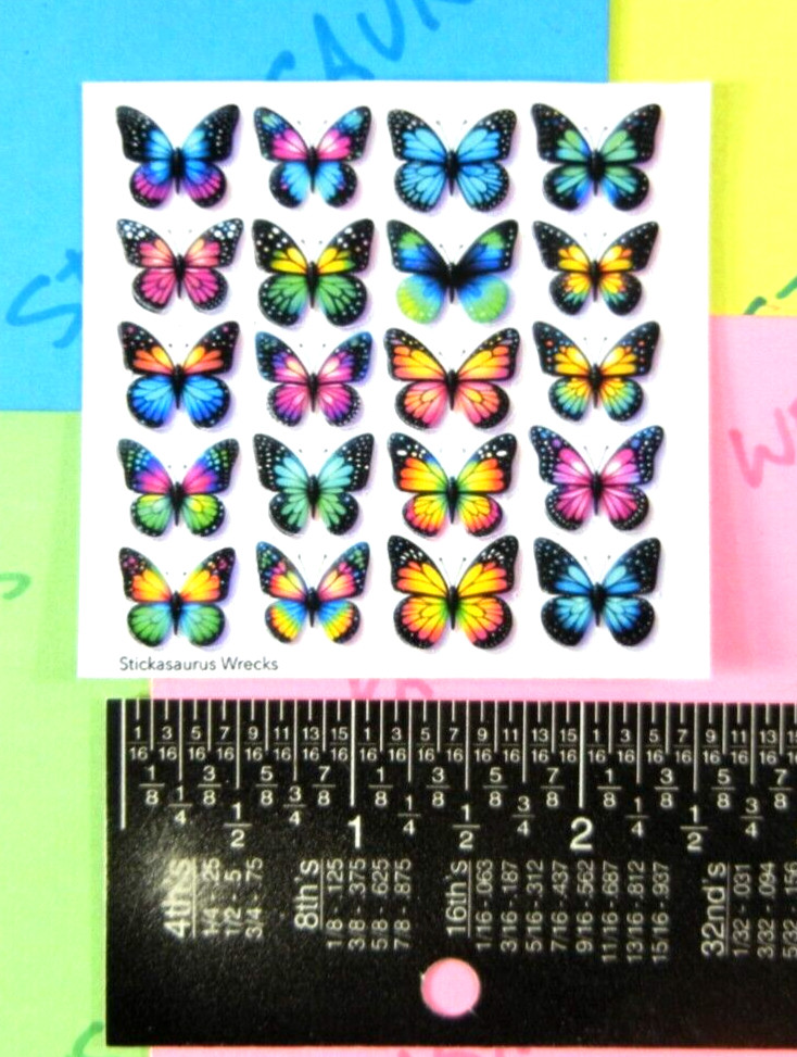 Butterflies Mini Stickers Sheet