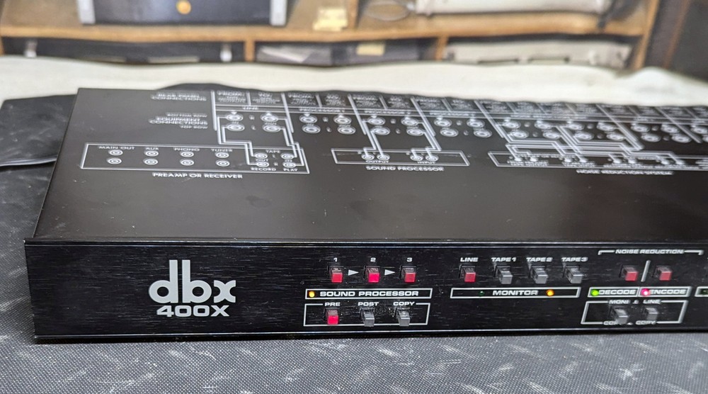 DBX 400X program route selector (switchbox). Used but still works