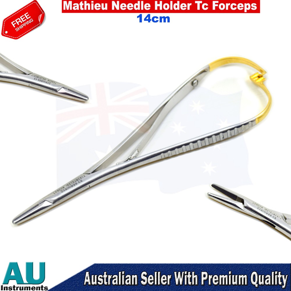 Orthodontic Dental Mathieu Needle Holder Tc Forceps Mathieu Regular Pliers X2 CE