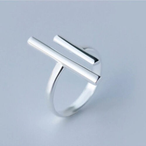 Solid 925 Sterling Silver Band & Statement Ring Handmade Ring All size R-6