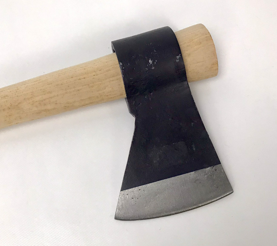 Primitive Axe - Tapered Oval Socket - 4 lbs Head, 36 inch Hickory Handle