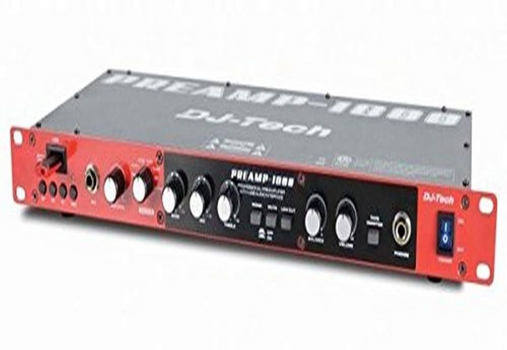 DJ Tech A- B Box, Red/Black (PREAMP1800)