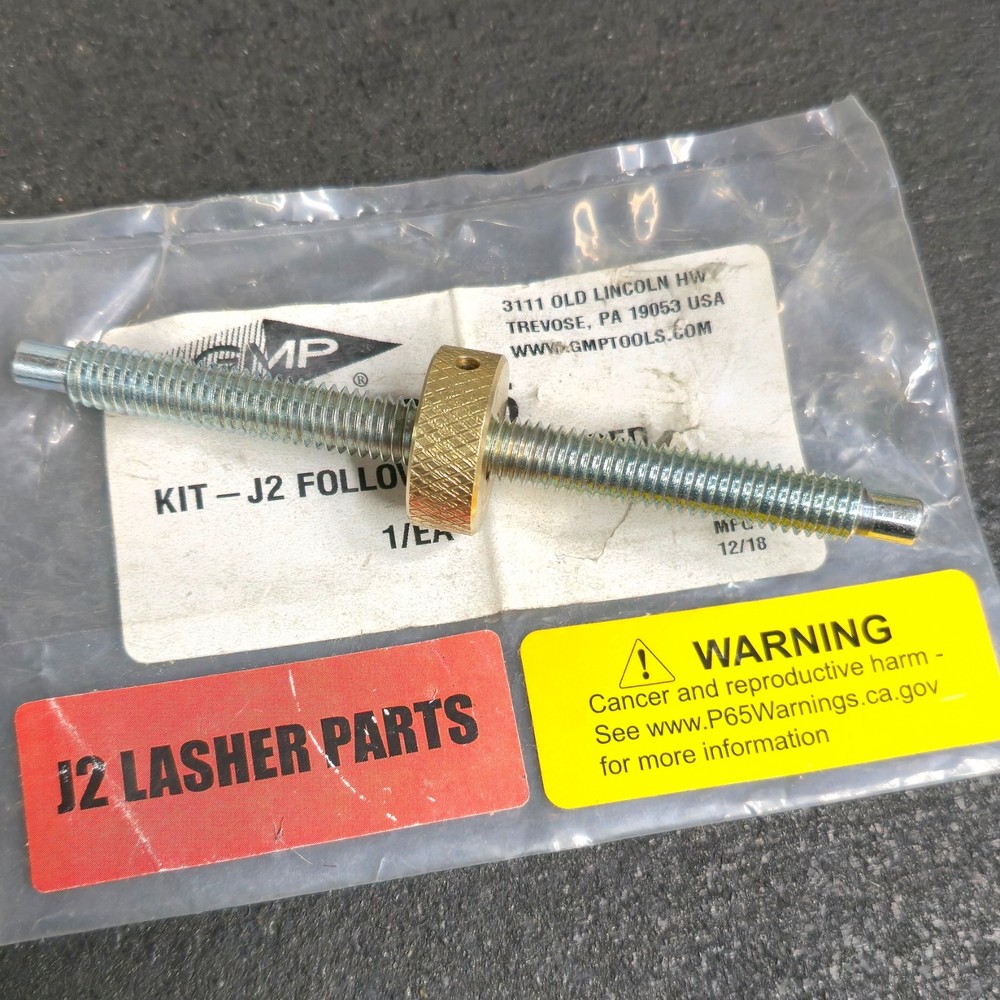 Cable Lasher J2 Vertical Guide Screw ONLY. NEW