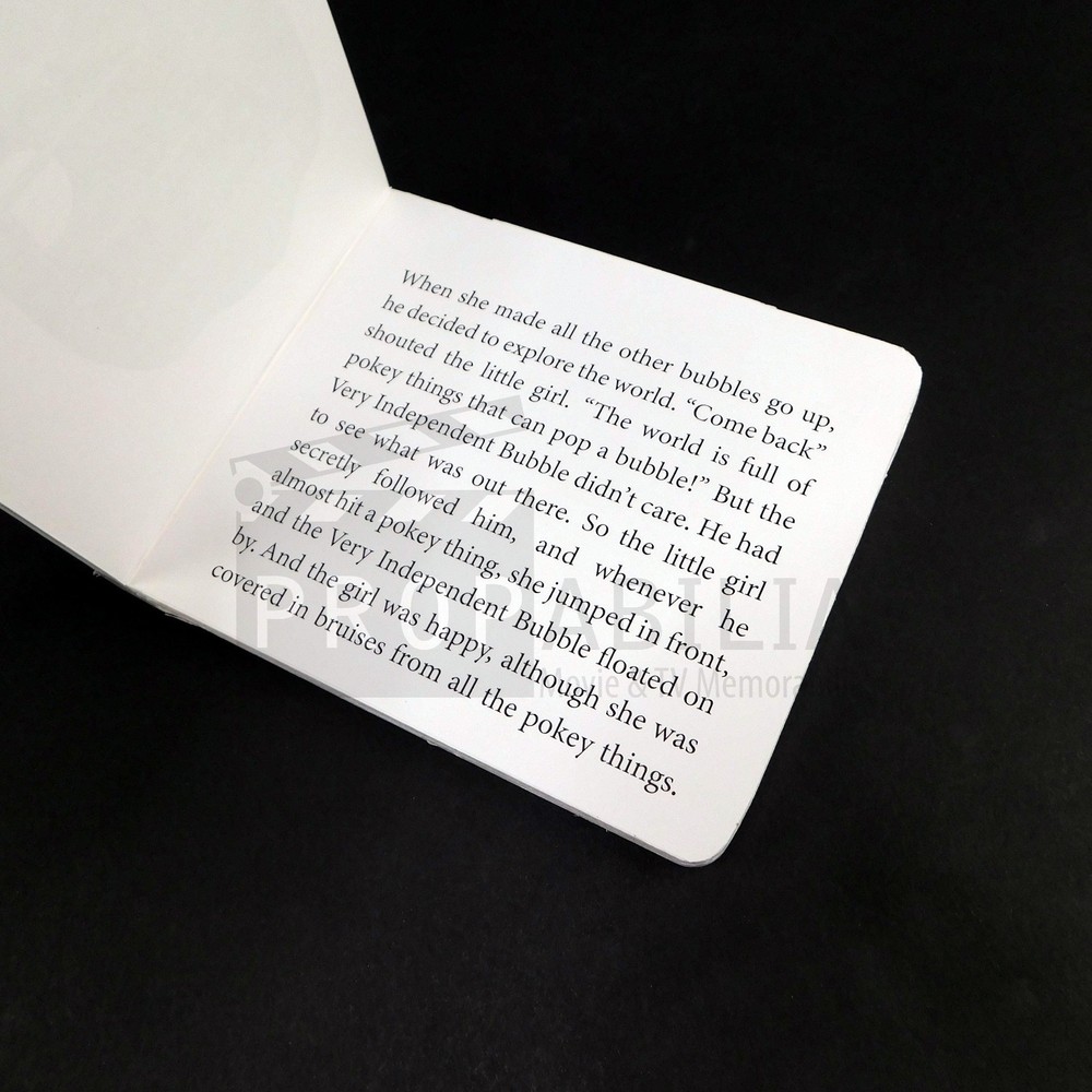 UPLOAD Ingrid's Bubble Vow Book Original Prop (4005-4895)