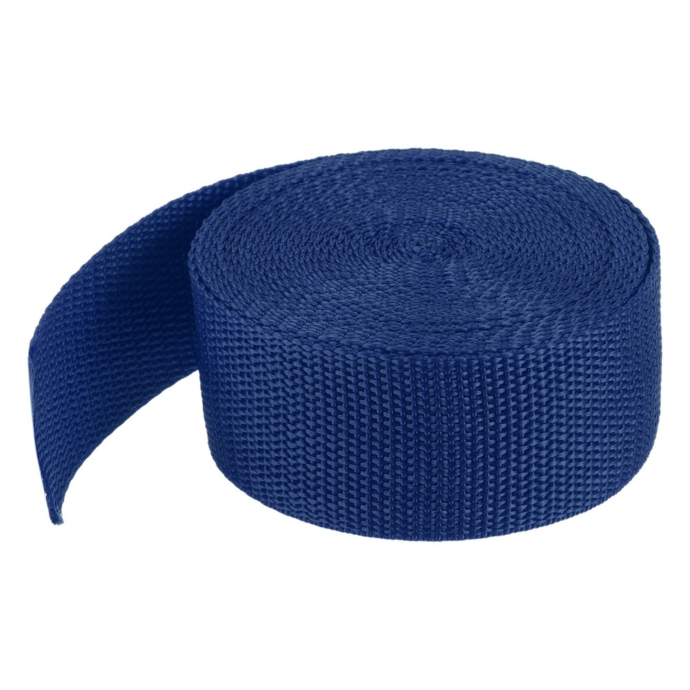 Lightweight Polypropylene Webbing Strap 3.8cm 5 Yard Navy Blue