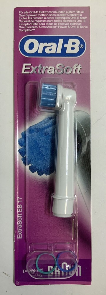 Oral-B Extra Soft EB17 Powered By Braun Toothbrush Head Replacement
