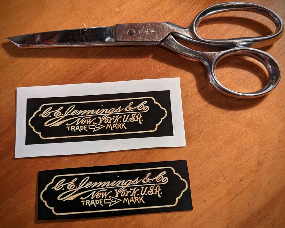 CE Jennings Tools / Custom Decal Pair
