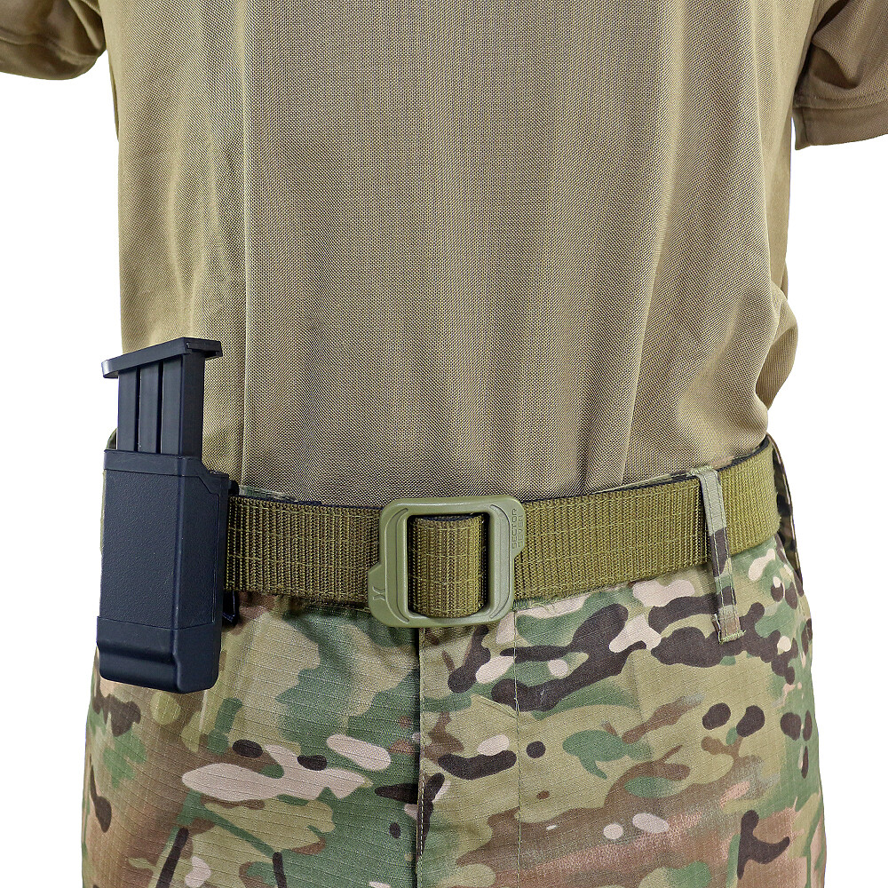 Tactical Double Stack/Single Stack Magazine Pouch Mag Holster Flashlight Holder