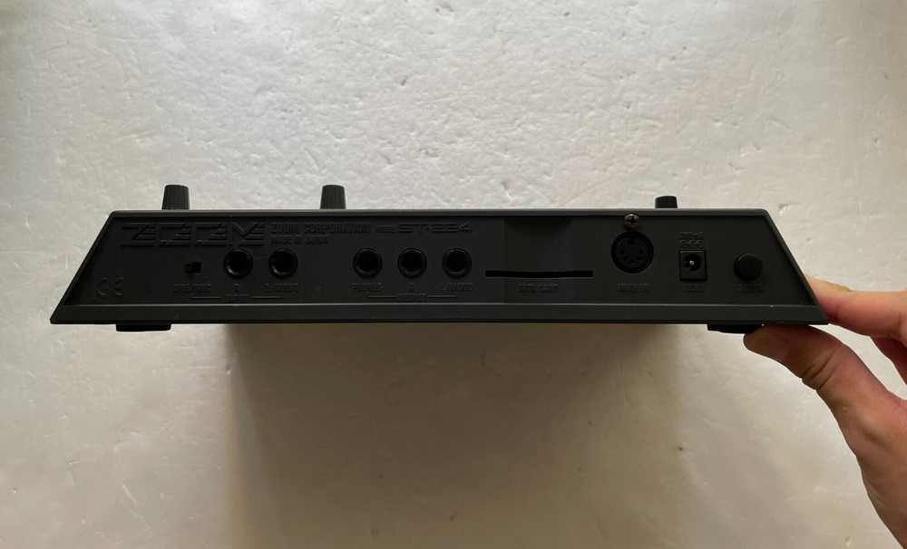 Zoom ST-224 SampleTrak Sampler with Adapter Used from Japan