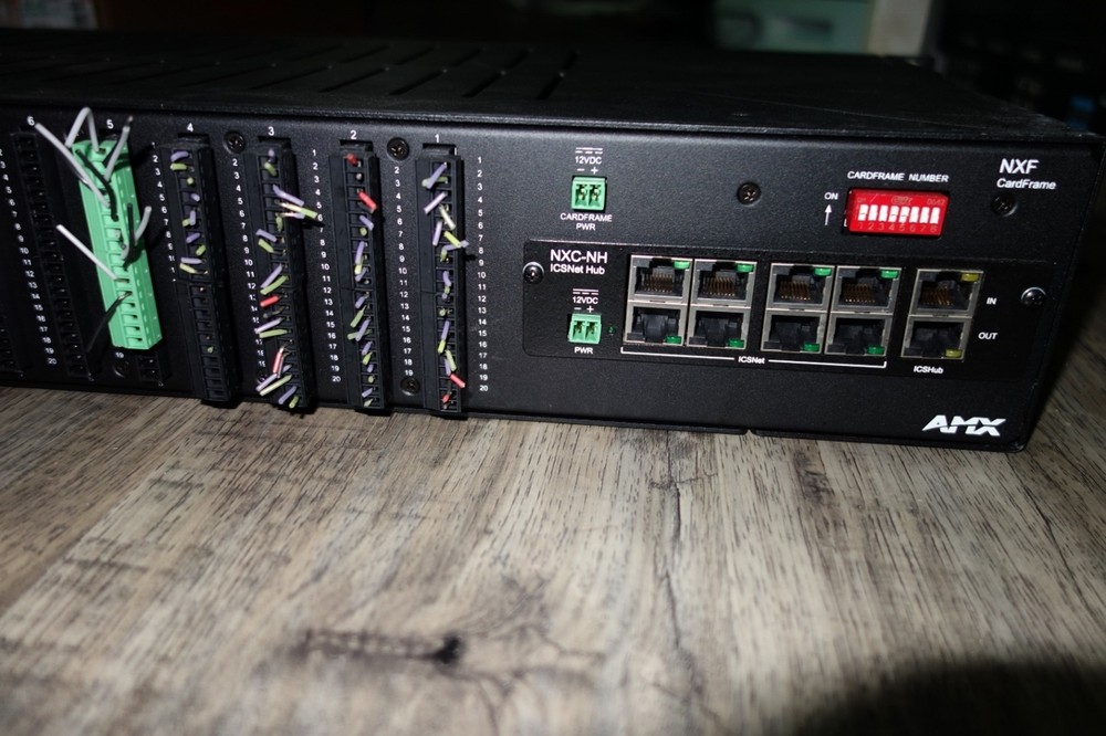 AMX NXF NETLINX Controller with cards