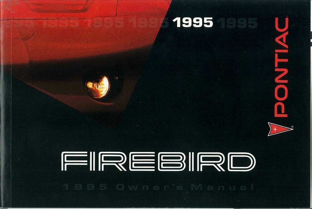 1995 Pontiac Firebird Owner's Manual