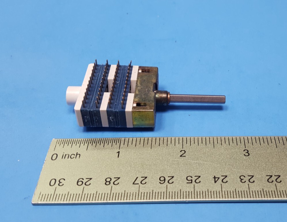 SELECTOR SWITCH, 08-2110, ELMA, Rotary