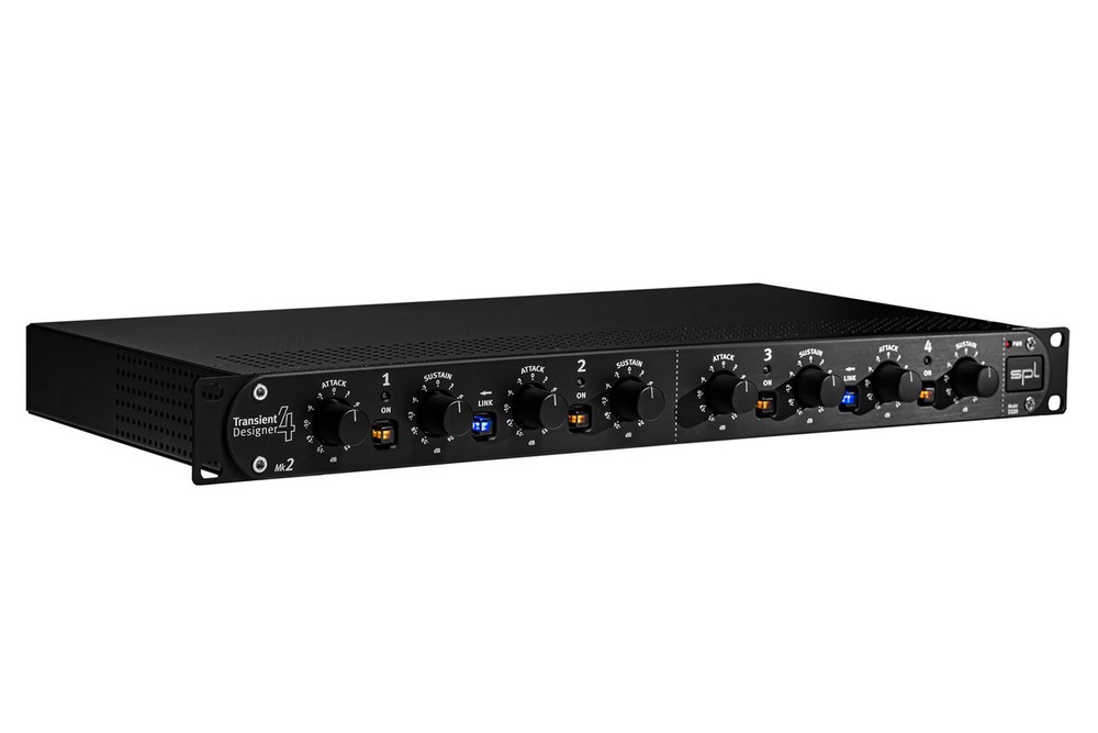 SPL Transient Designer 4 Mk2 4-Channel Dynamic Effect Processor 19" Rack-Mount