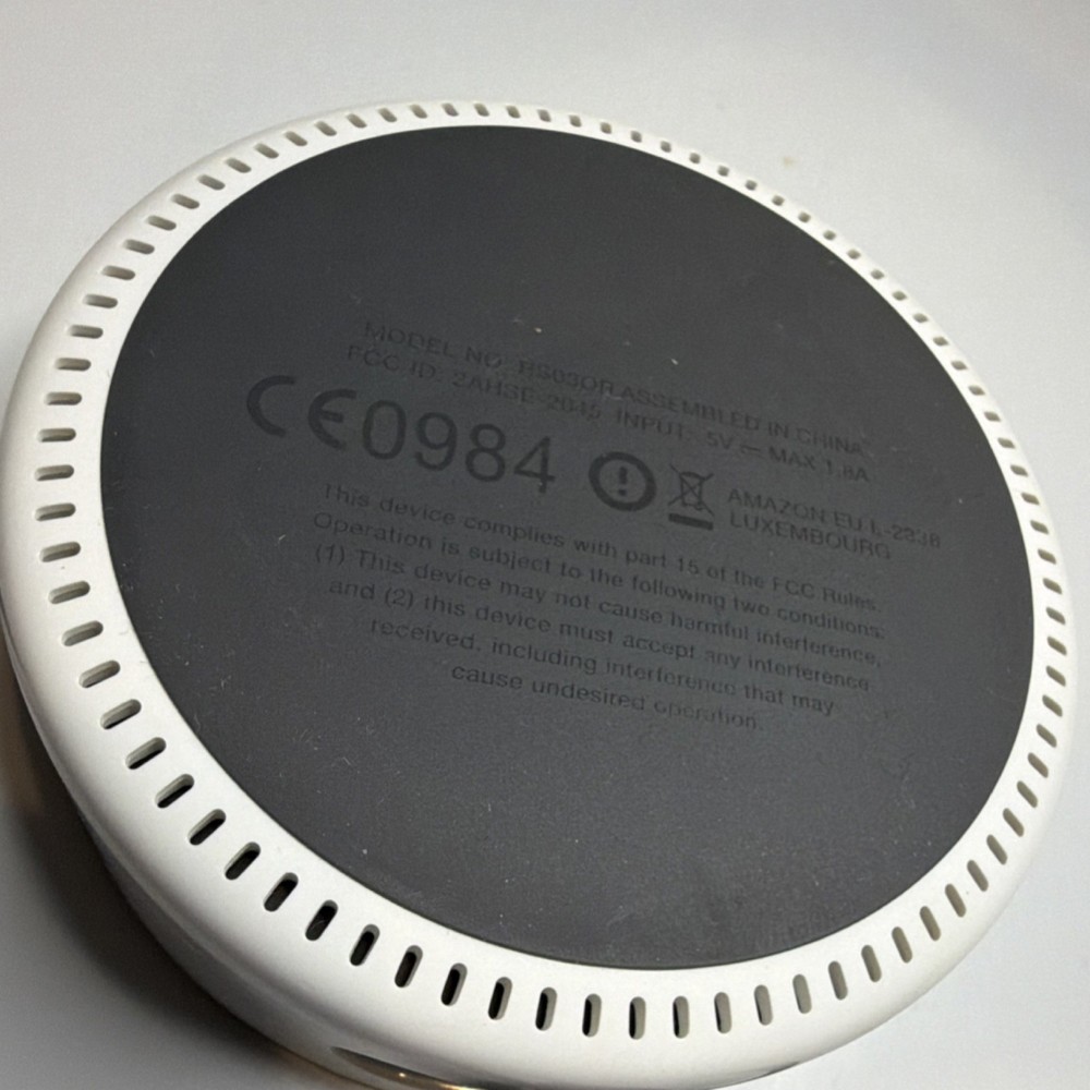 Amazon Echo Dot (3rd Generation) Smart Speaker White Alexa Wi-Fi Bluetooth