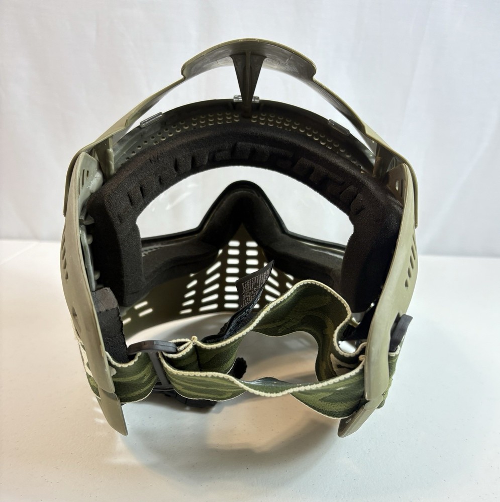 OG JT SPECTRA PROSHIELD MASK - OLIVE - EARS / THIN FRAME / VISOR VINTAGE GOGGLES