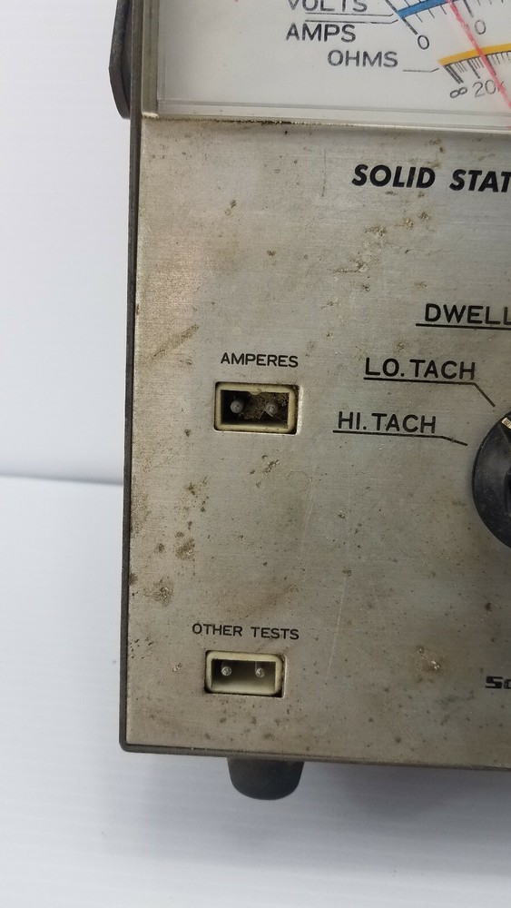 Vintage Sanpet Solid State Engine Analyzer Untested No cables