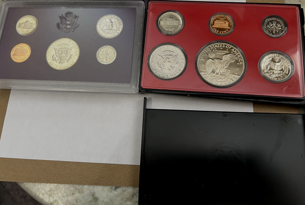 1977-S and 1987-S US Proof Sets