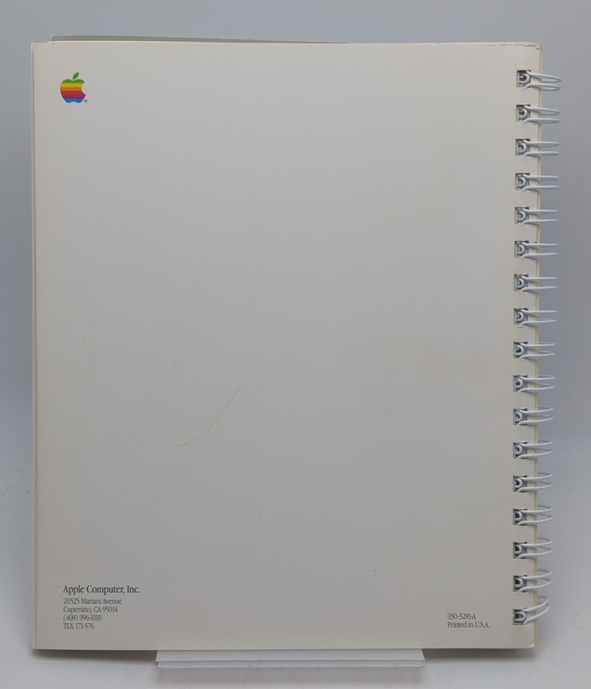 Apple Macintosh System Software User's Guide Version 6.0 - 1988