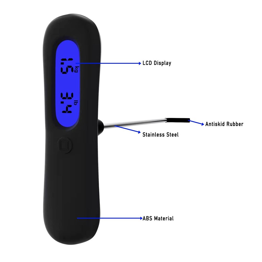 Digital Trigger Pull Scale Gauge LCD