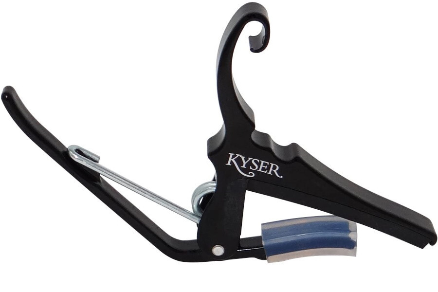 Kyser 12 String Guitar Capo Quick-Change Capo - Black