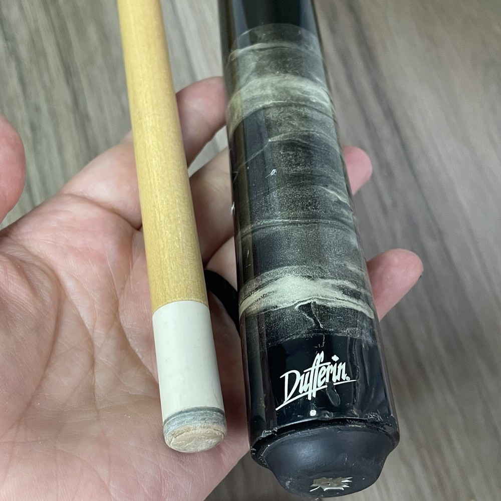 Dufferin Silver Marble Wrapless Cue 19 Oz 59”