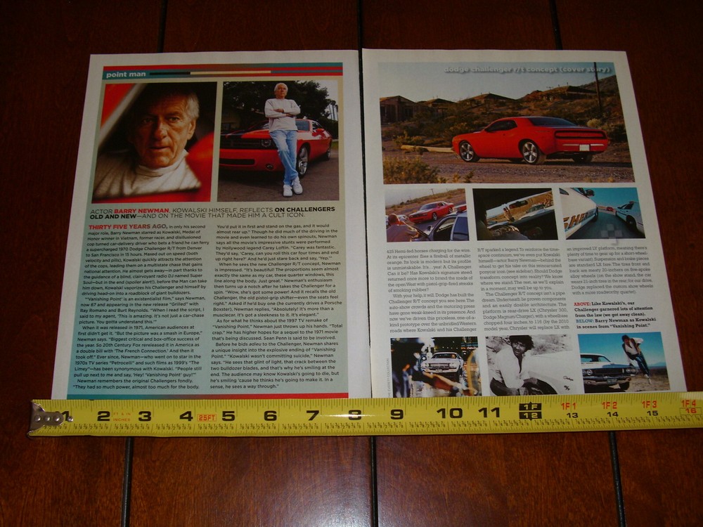 VANISHING POINT DODGE CHALLENGER ORIGINAL 2006 ARTICLE