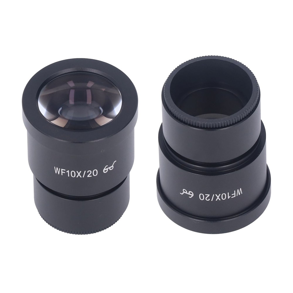 Microscope Lens WF10X/20 Lab Stereo Microscope Lens 30mm Interface Eyepiece