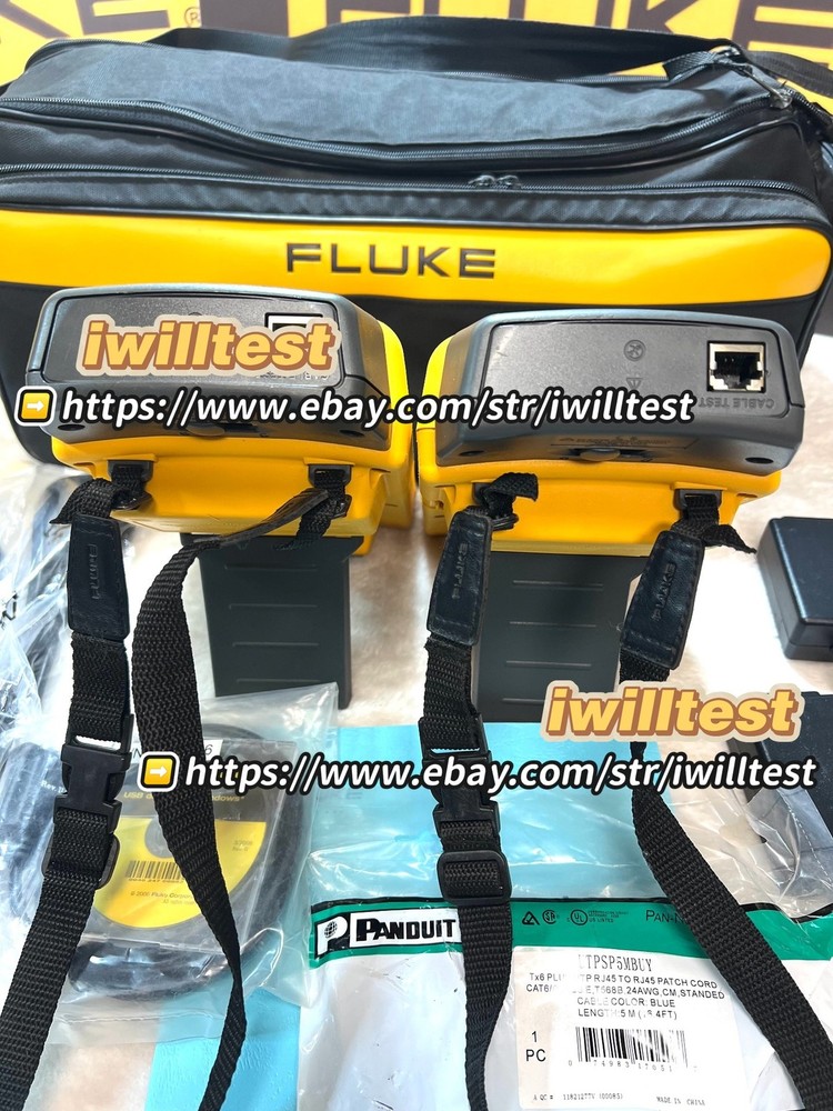 1pcs FLUKE DSP-4000 Network Cable Authentication Device *IW