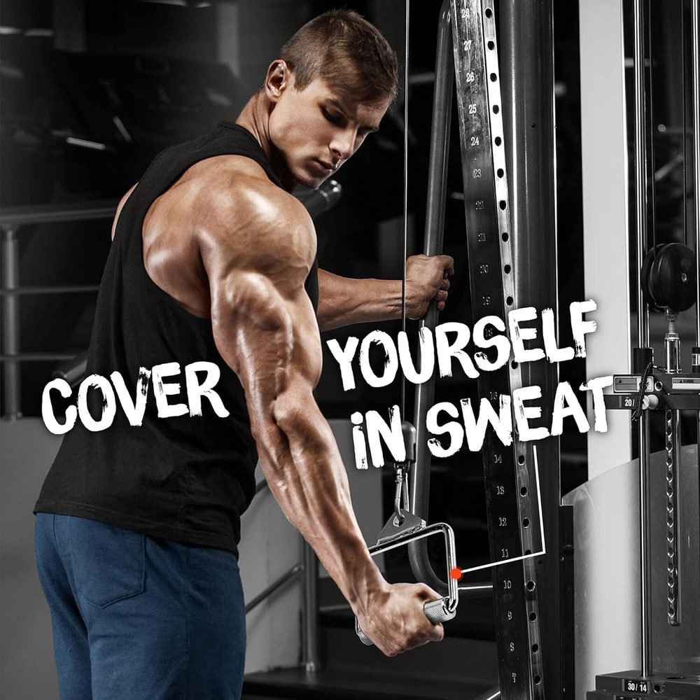 Double D Row Handle Cable Attachment - Elevate Your Workout Up to 880 lbs