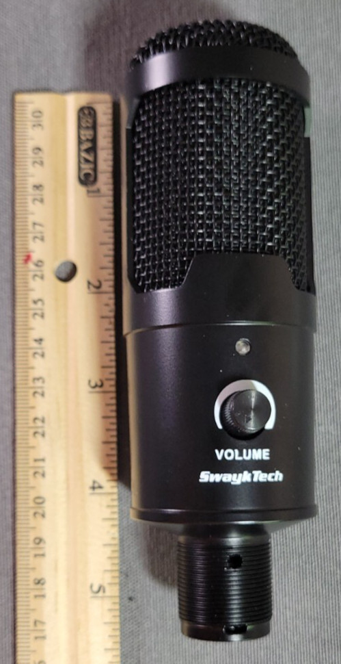 SwaykTech Studio Recording Microphone Isolation Shield with Pop Filter and Metal