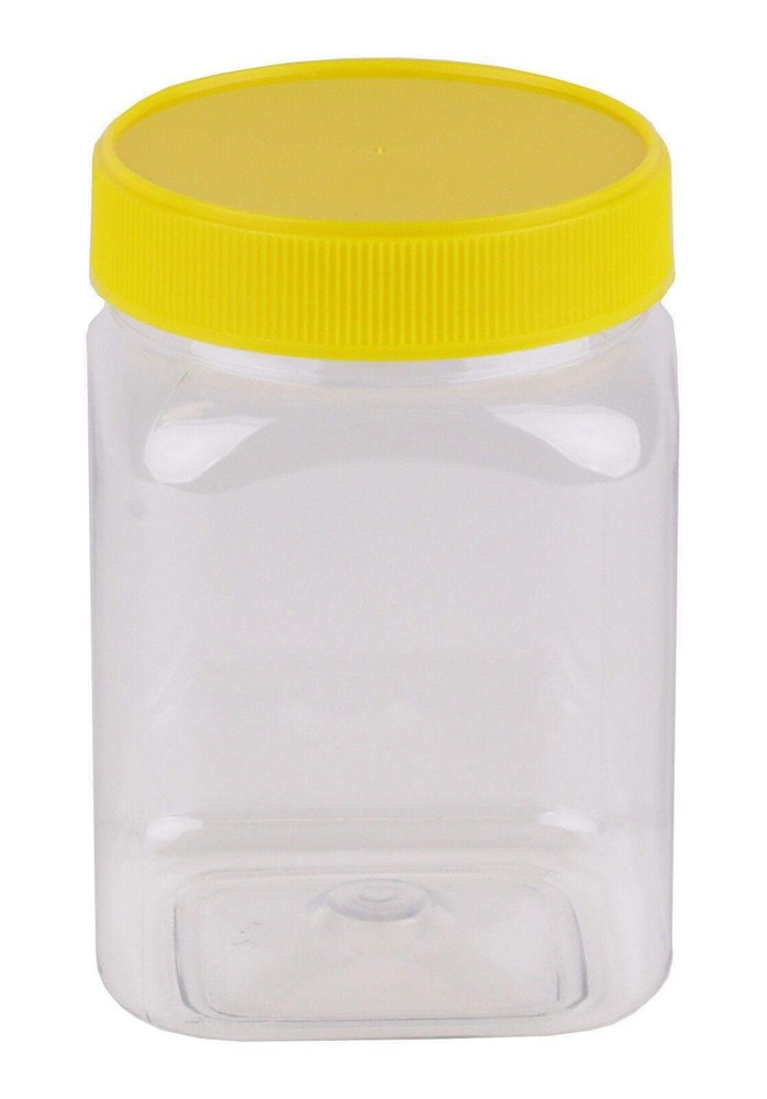 HONEY CONTAINERS SQUARE 500 GRAMS  Qty 100