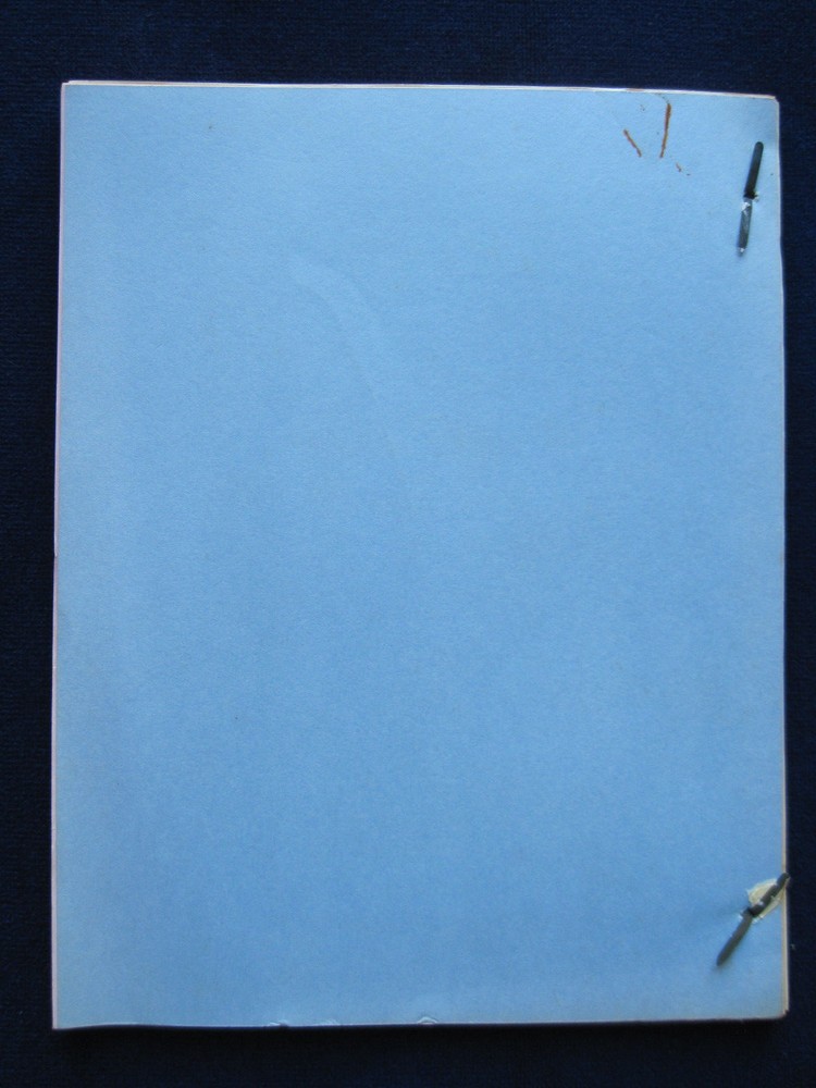 ORIGINAL HAVING BABIES TV Script 'The Weekend' BRADFORD DILLMAN'S Copy wi Notes