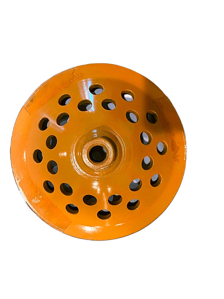 2PACK 7" Diamond Cup Grinding Wheels Singe Row For Green Concrete Angle Grinder
