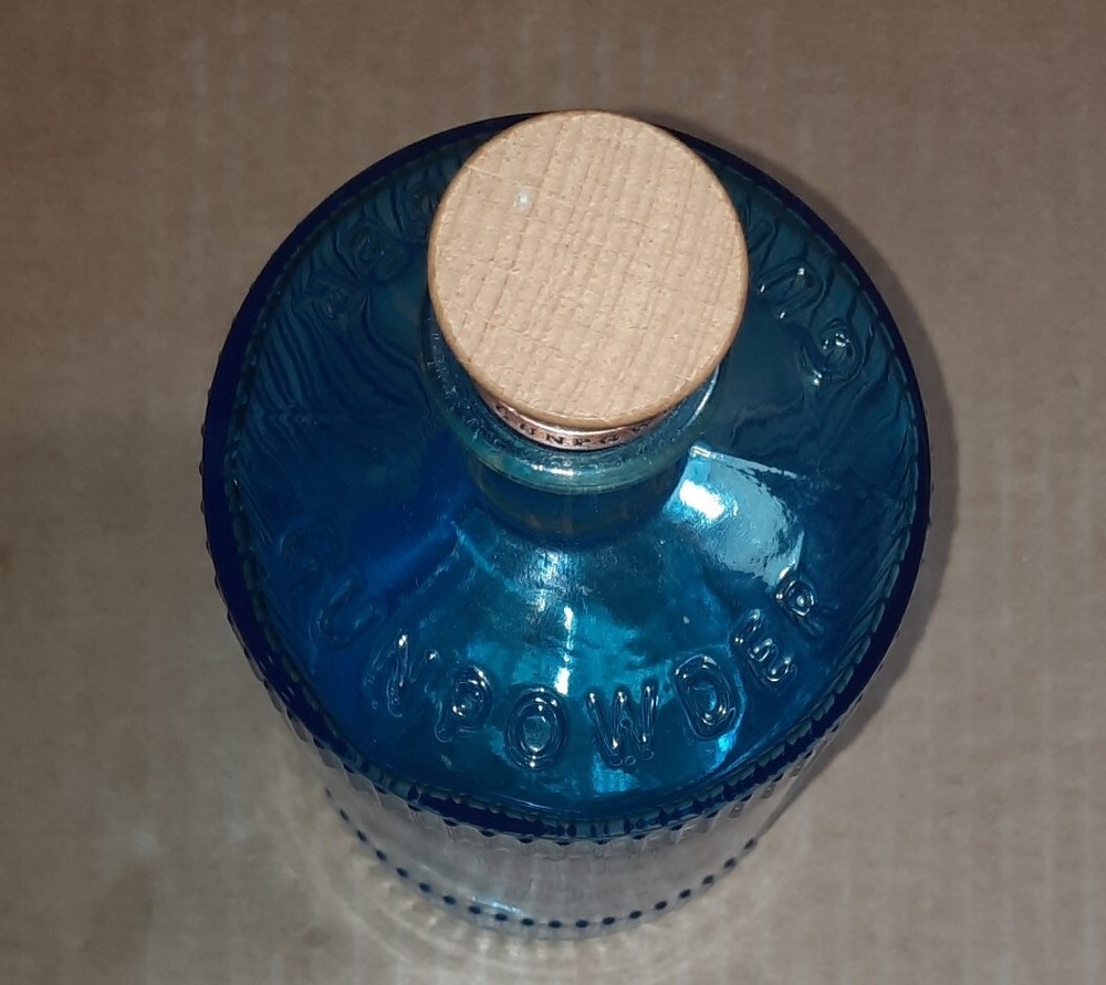 Bottle Gunpowder Irish Gin Empty No Label