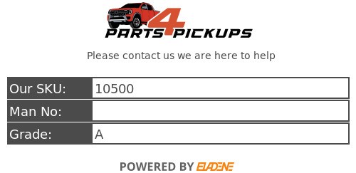 2012 Great Wall Steed Td Se Passenger Side Rear / Tail Light 2012-2018