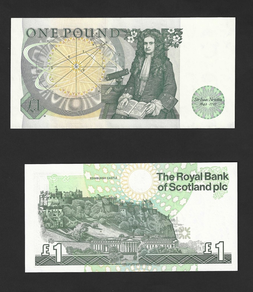 Pound Notes - Newton & Ilay - Crisp Uncirculated - N#88