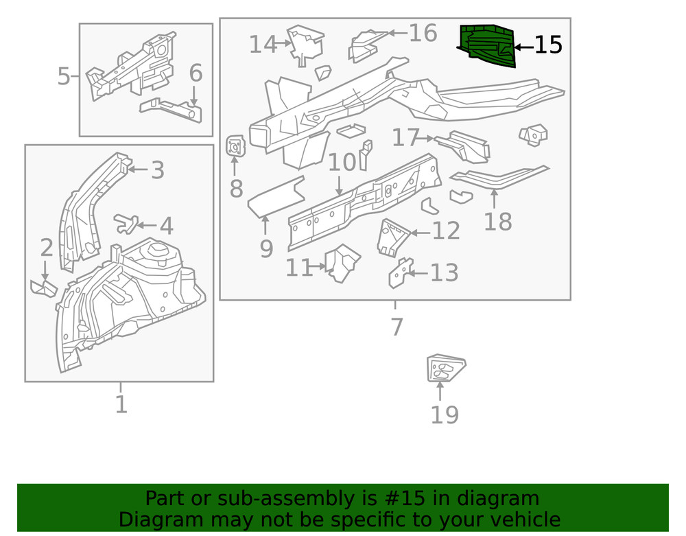 Genuine GM Rail Extension 22925851
