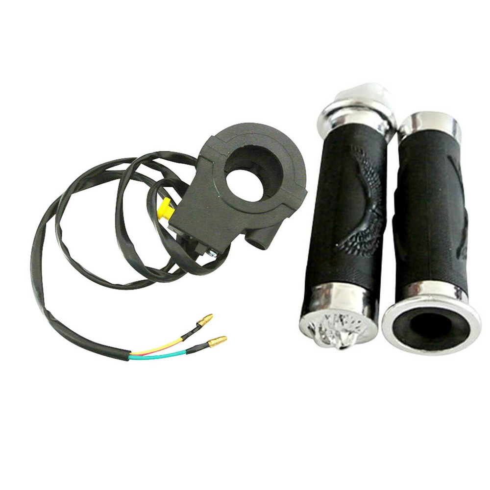 Handlebar Throttle Grips W/ Kill Switch for 49cc 66cc 80cc Motorized Bicycle