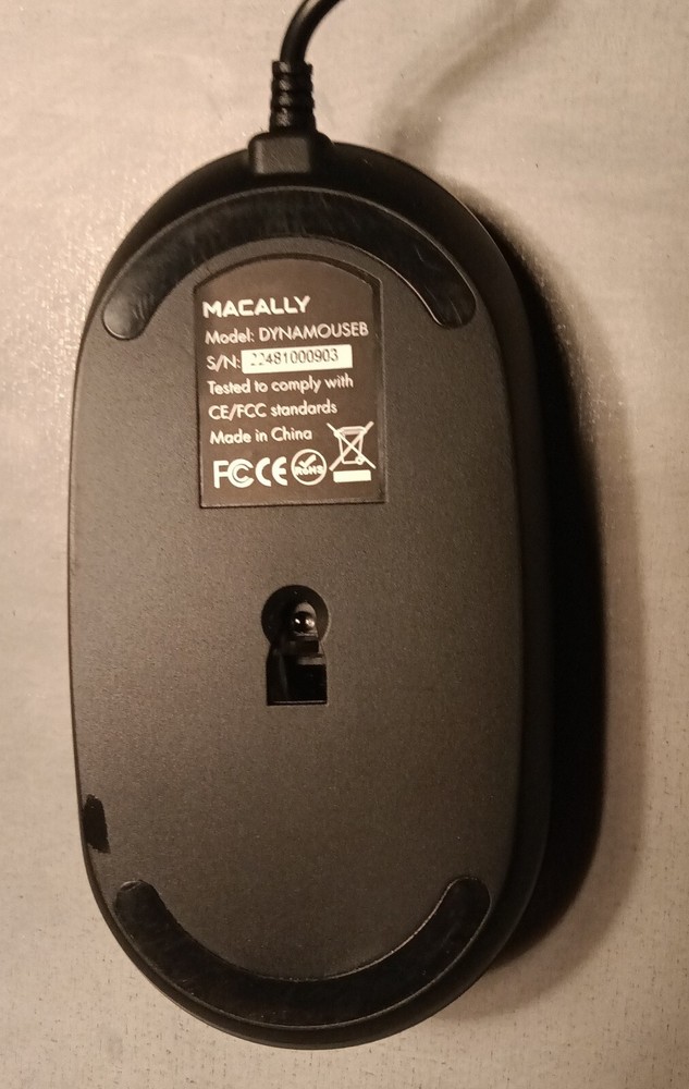Macally Optical USB mouse New Mac OS X Windows New