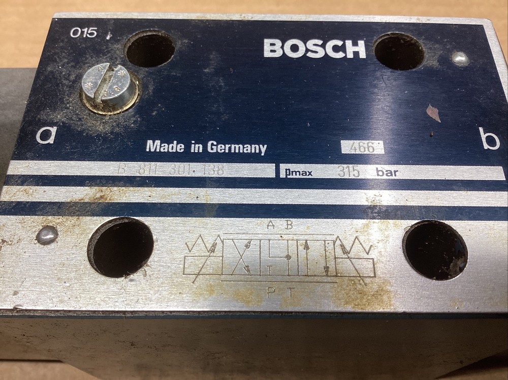 Injection Molding Machine Bosch Valve B811301138 #823M12
