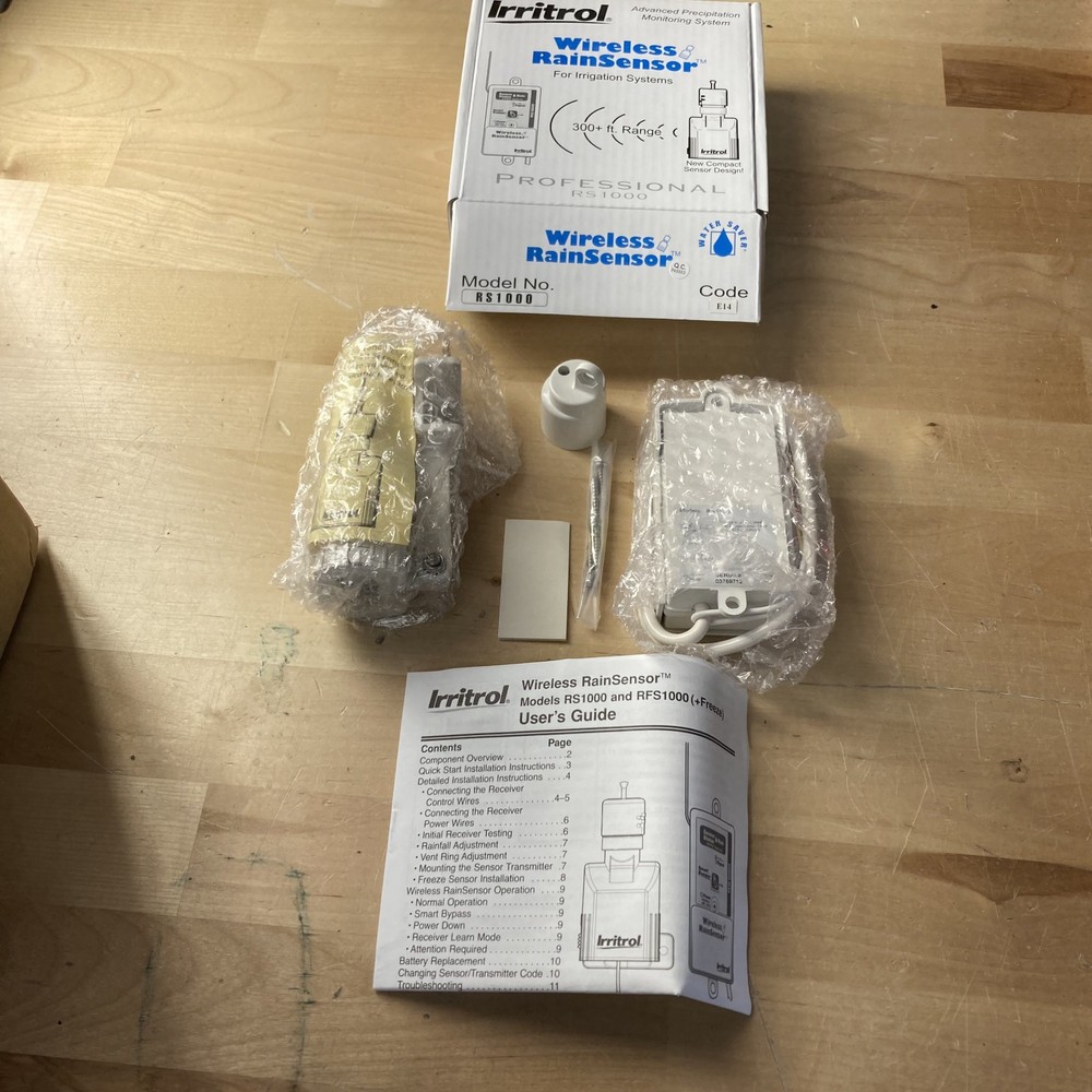 Irrigation Wireless Rain Sensor Irritrol RS1000 Sealed