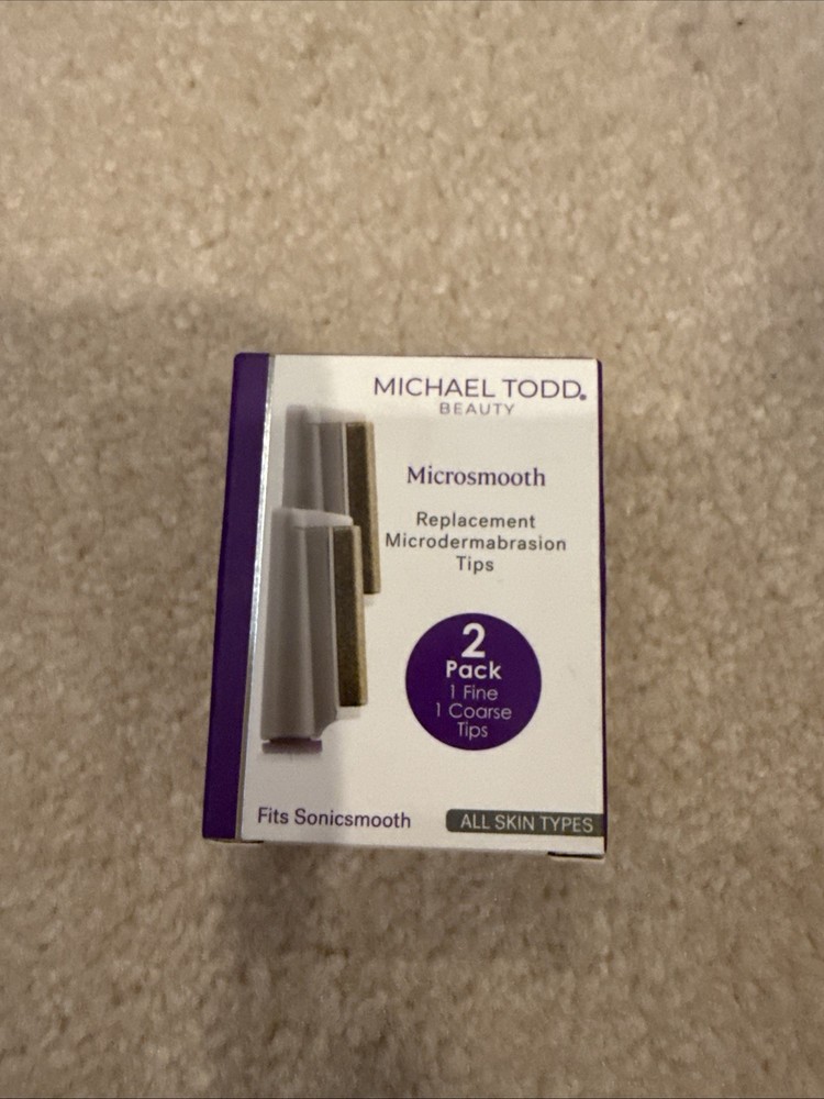 Michael Todd Microsmooth Replacement Microdermabrasion Tips, 2-Pack