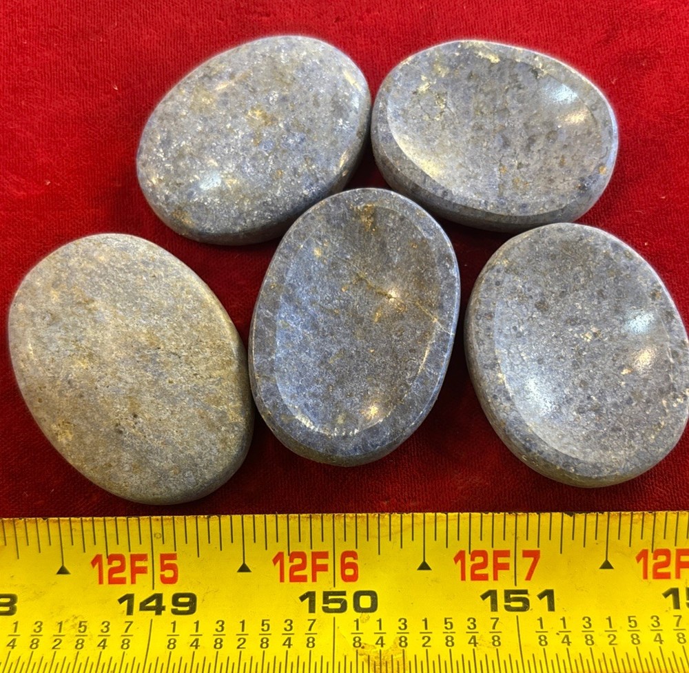 Dumortierite Worry Stone