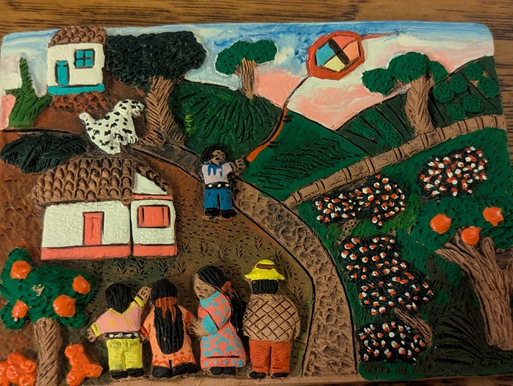 Colombian 3D Terra Cotta Wall Art
