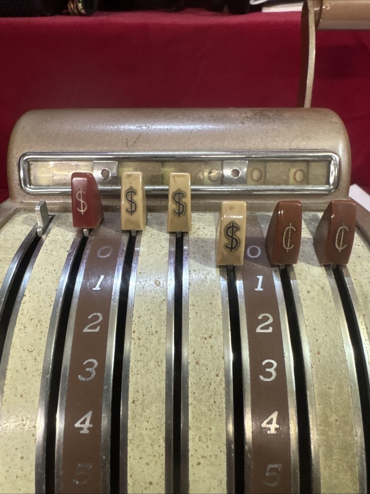 F & E "Excel" Model by Hedman Co Chicago - Vintage Check Printer- Working (D2)