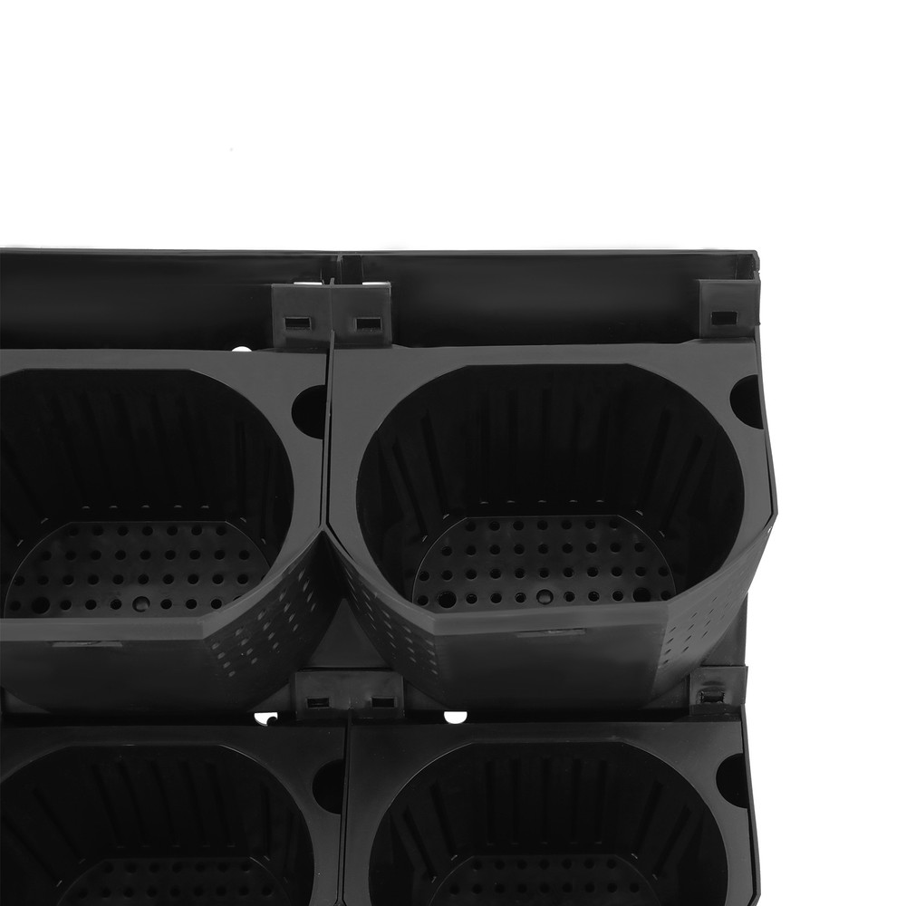 36-Pot Wall-Mounted Planter Set Vertical Garden Planter with Irrigation System