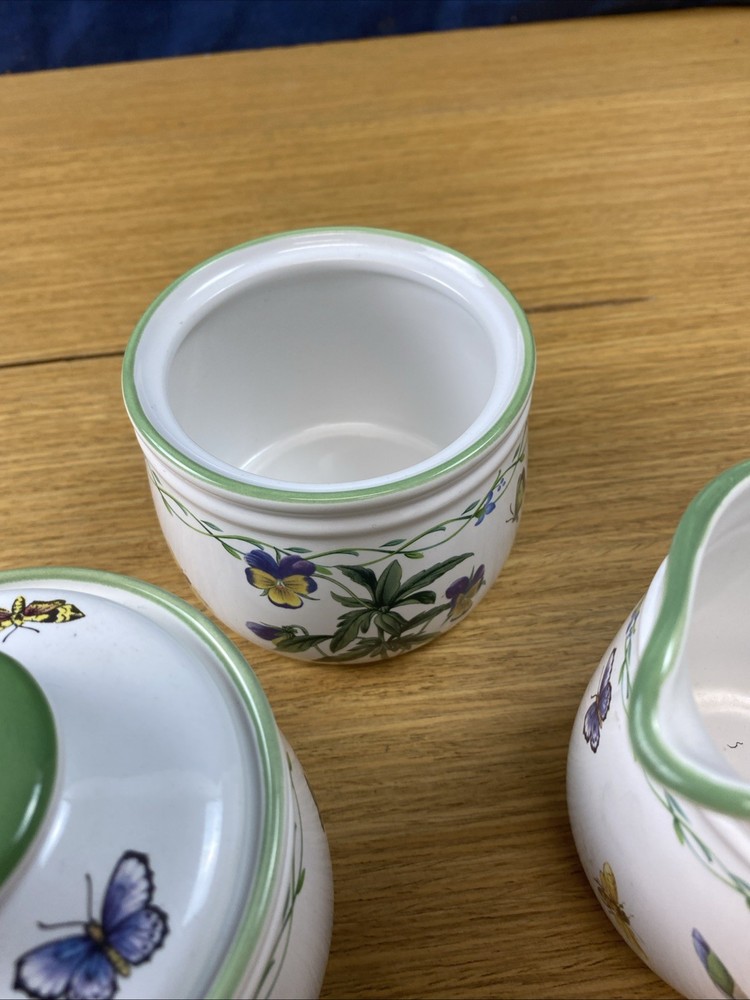 Studio Nova Garden Bloom Creamer and 2 Sugar Bowls